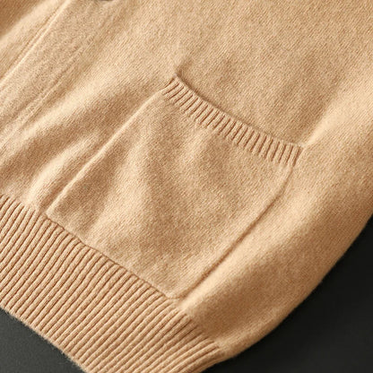 CLASSIC WOOL KNIT CARDIGAN