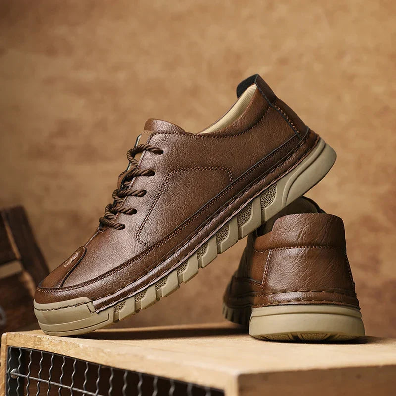 Calder Low Leather Sneakers