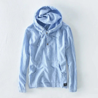 CASA LINEN HOODIE