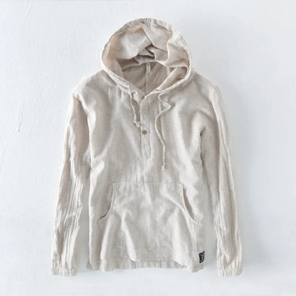 CASA LINEN HOODIE