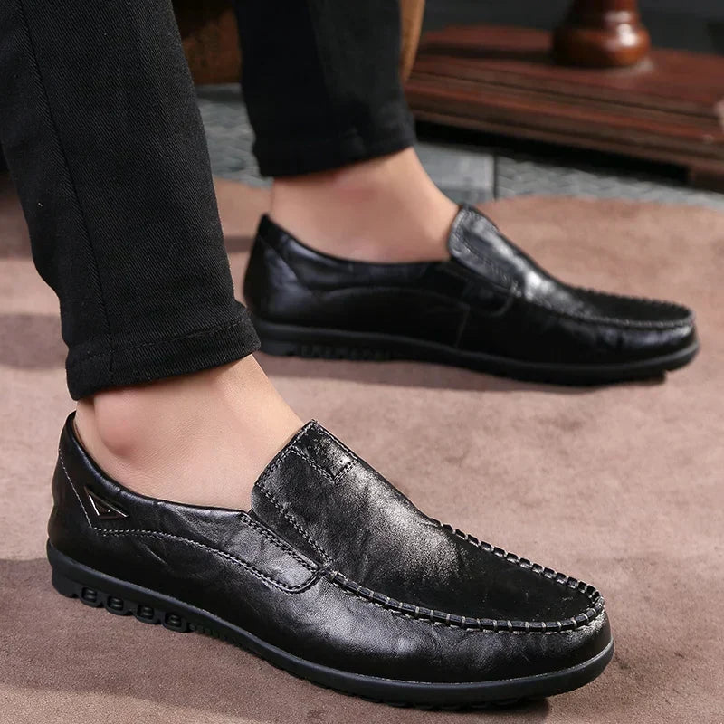 Viccaro Genuine Leather Slip-On Shoe