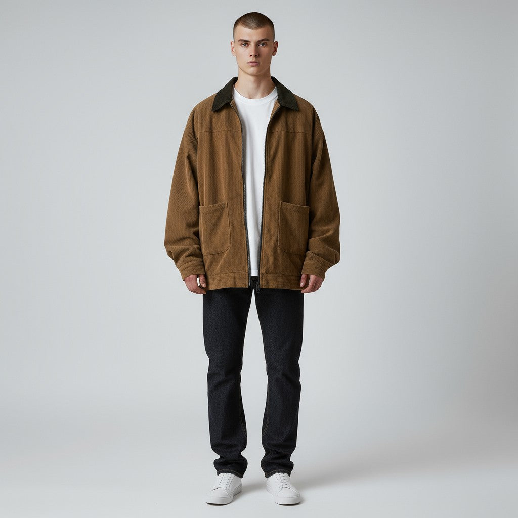Enrico | Corduroy Cargo Jacket